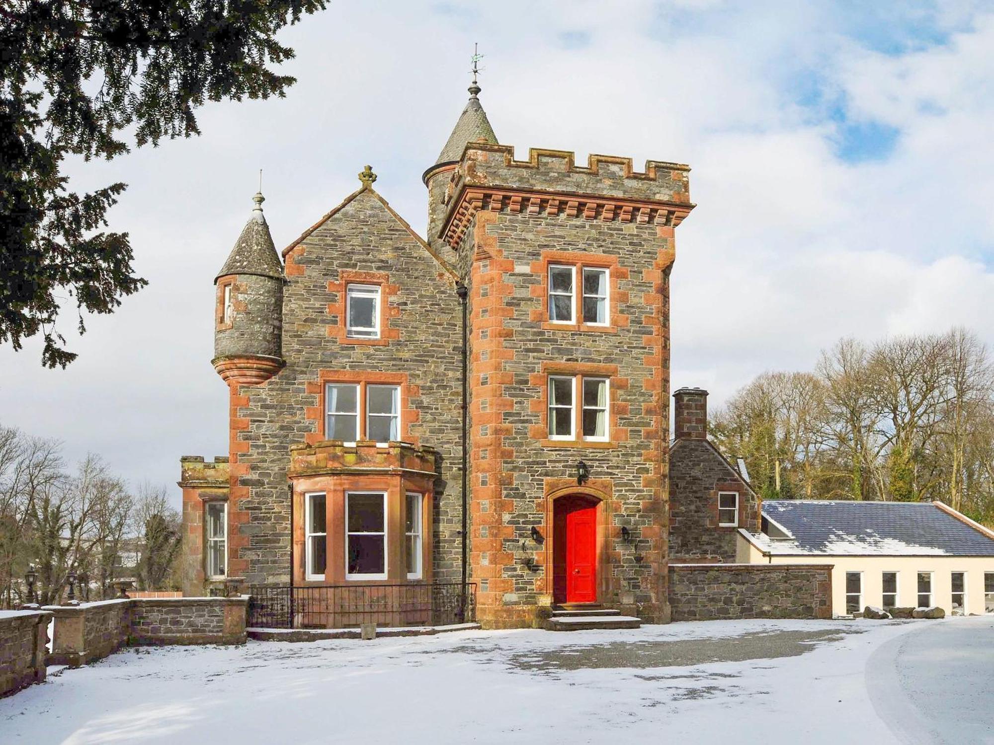 Machermore Castle Newton Stewart Dış mekan fotoğraf