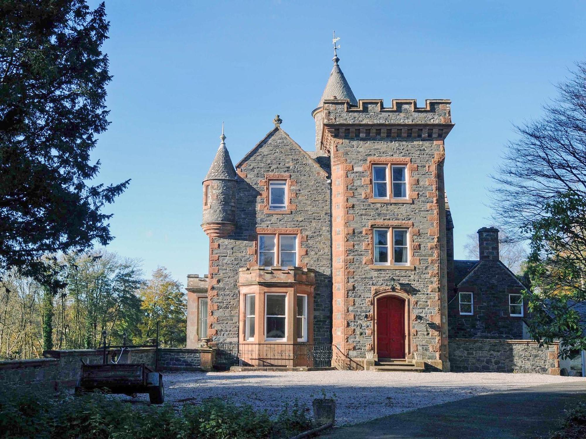 Machermore Castle Newton Stewart Dış mekan fotoğraf