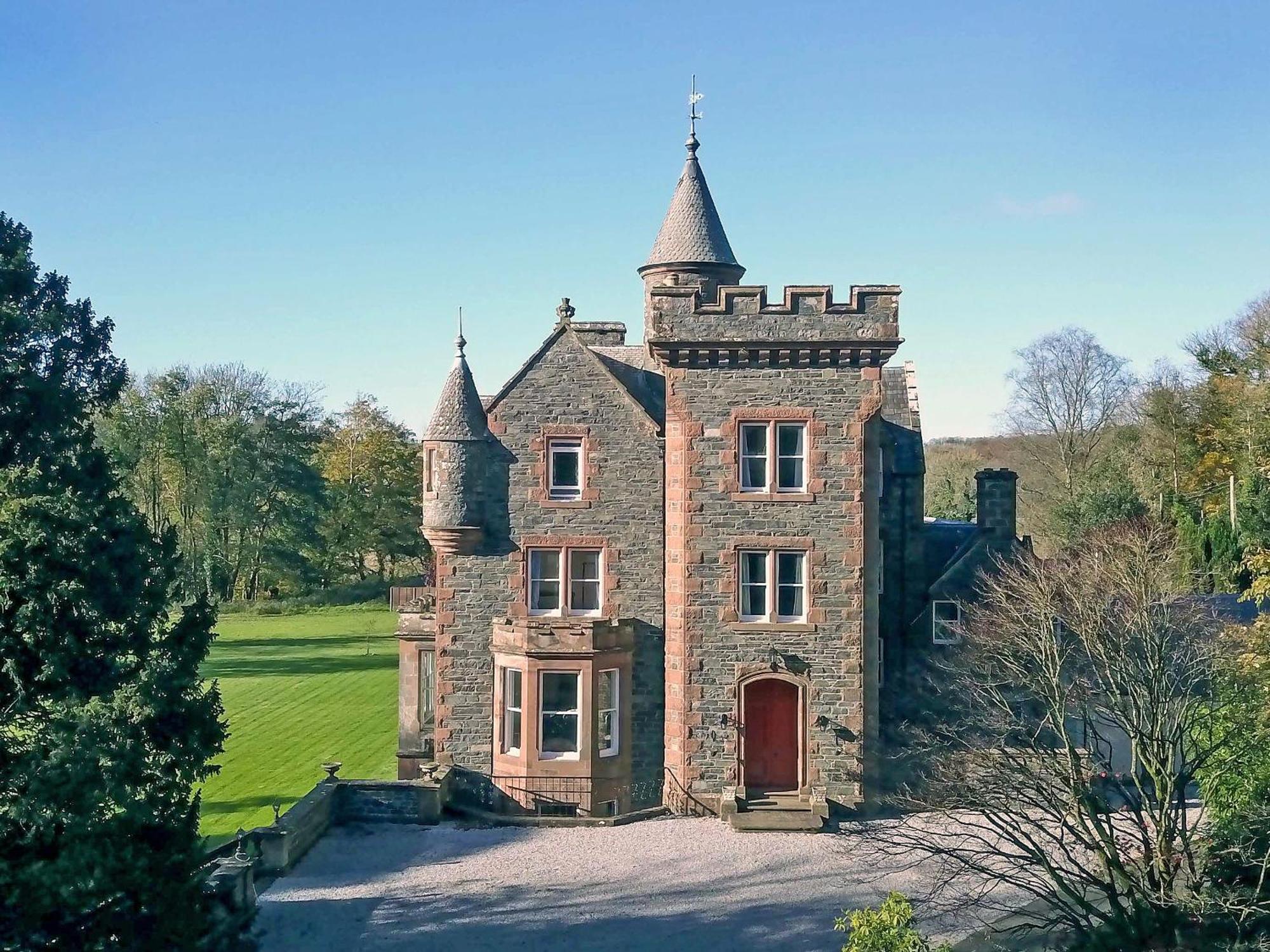 Machermore Castle Newton Stewart Dış mekan fotoğraf